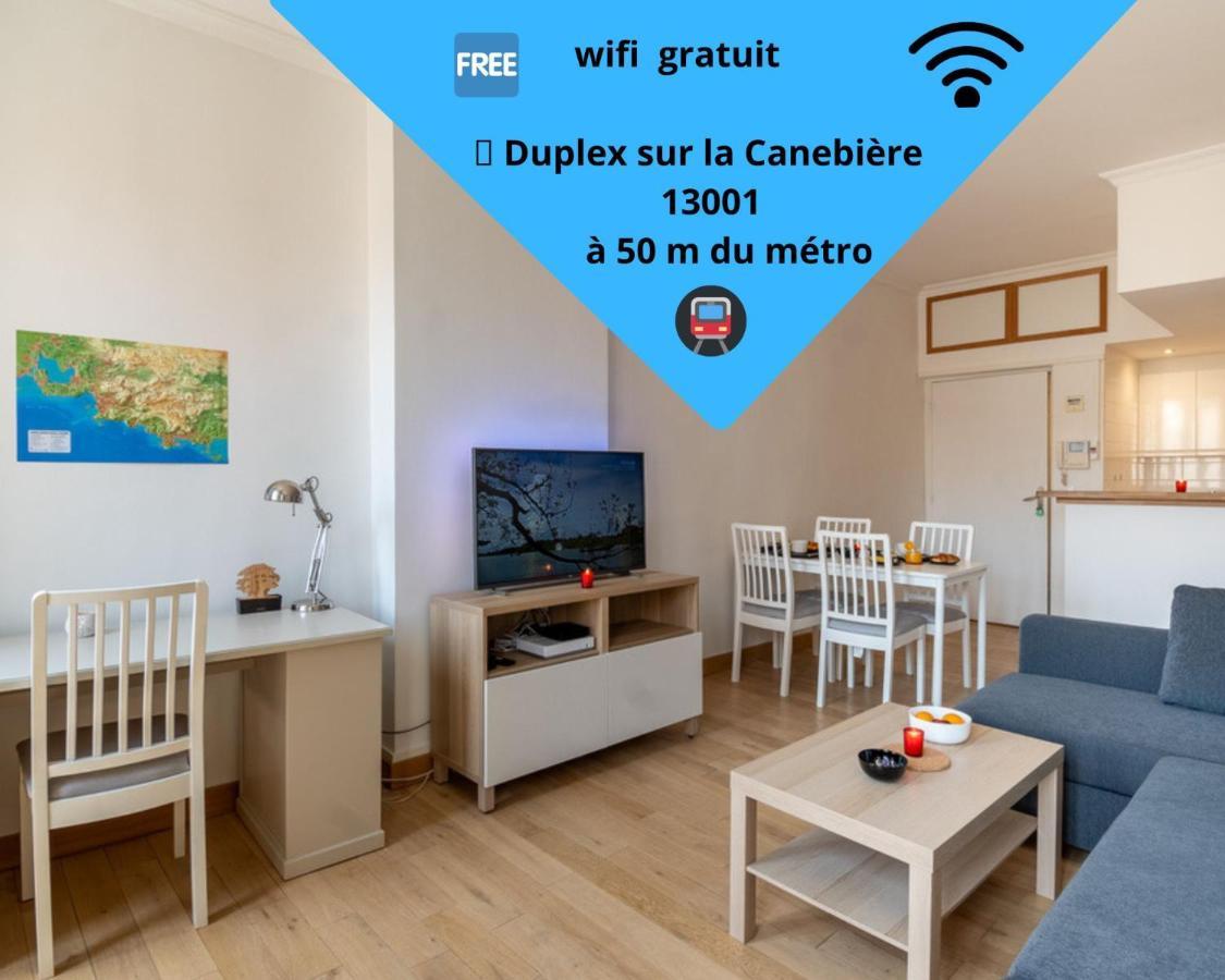 Duplex T3 Climatise Appartement Marseilles Buitenkant foto